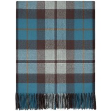 Lambswool Blanket - Rose Hunting Grey Tartan 